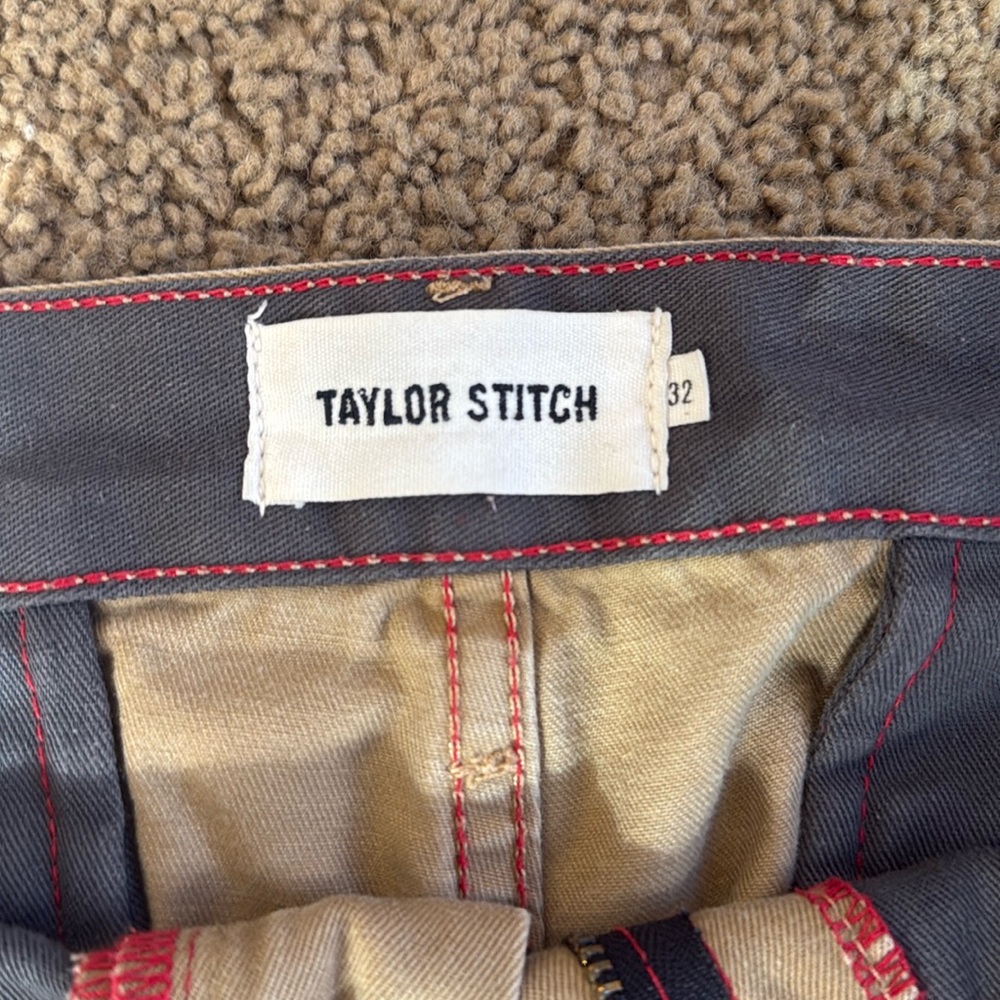 Taylor Stitch selvedge chino democratic fit (straight) 32x30